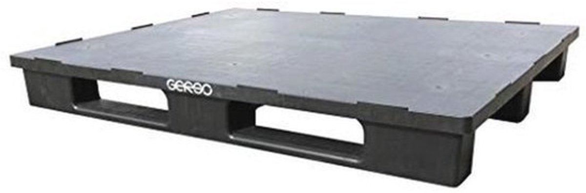 Kunststof pallet 120x80cm - Robuust, hygiënisch en duurzaam - 5000kg draagvermogen