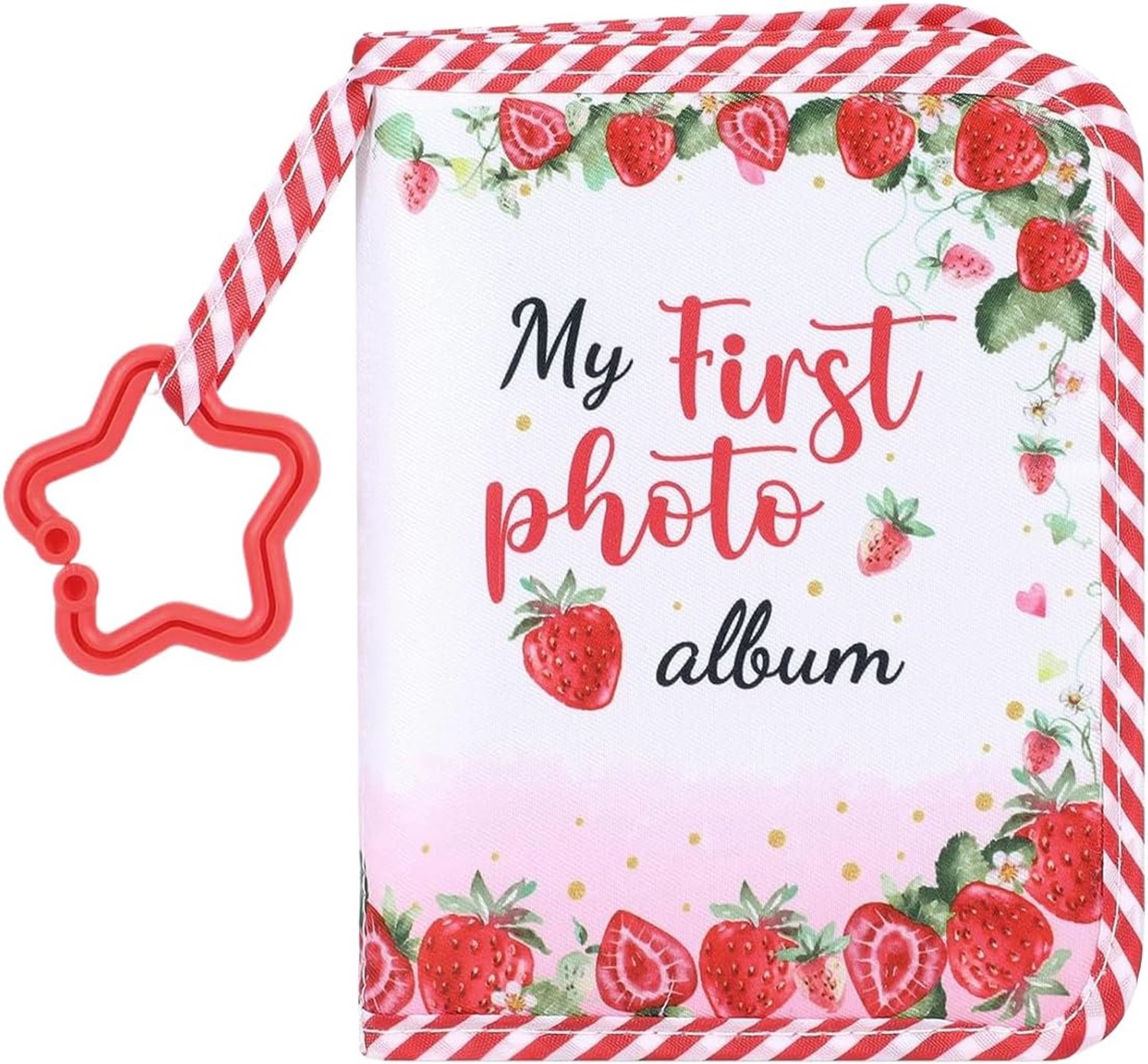 Fotoalbums,Zacht Stoffen Gezinsboek Voor Peuters