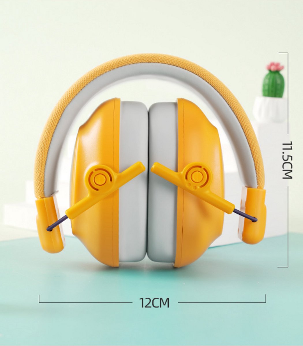 Sanorum Gehoorbescherming Kinderen - Oorkappen Kinderen - Oorbeschermers Baby - 25db-Inschuifbaar ontwerp - Verstelbare Oorkappen voor Focus,School & Evenementen - Opvouwbare hoofdtelefoon - Dempt harde geluiden - Verhoogd concentratie - Roze – foto 5