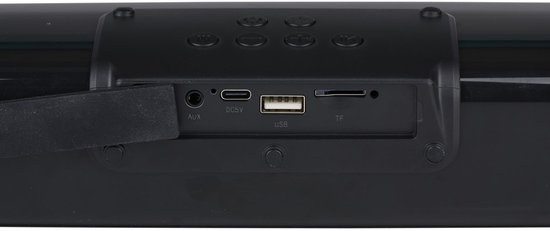 Grundig Bluetooth Speaker Soundbar met Vlammen - Soundbar Bluetooth, USB, AUX en SD - Incl. 8 Lichtstanden — afbeelding 3