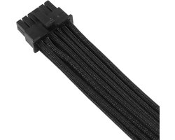 600W PCIe 5.0 12VHPWR PSU-kabel - 40 cm - dubbele 8-pins connector - optimale spanningsoverdracht - m-winkel