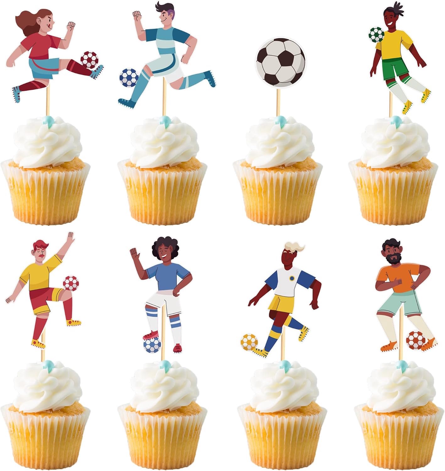 Voetbaldesign, 24 stuks