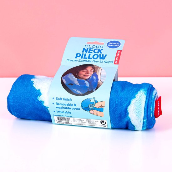 Wolken opblaasbaar nekkussen van Kikkerland — afbeelding 3