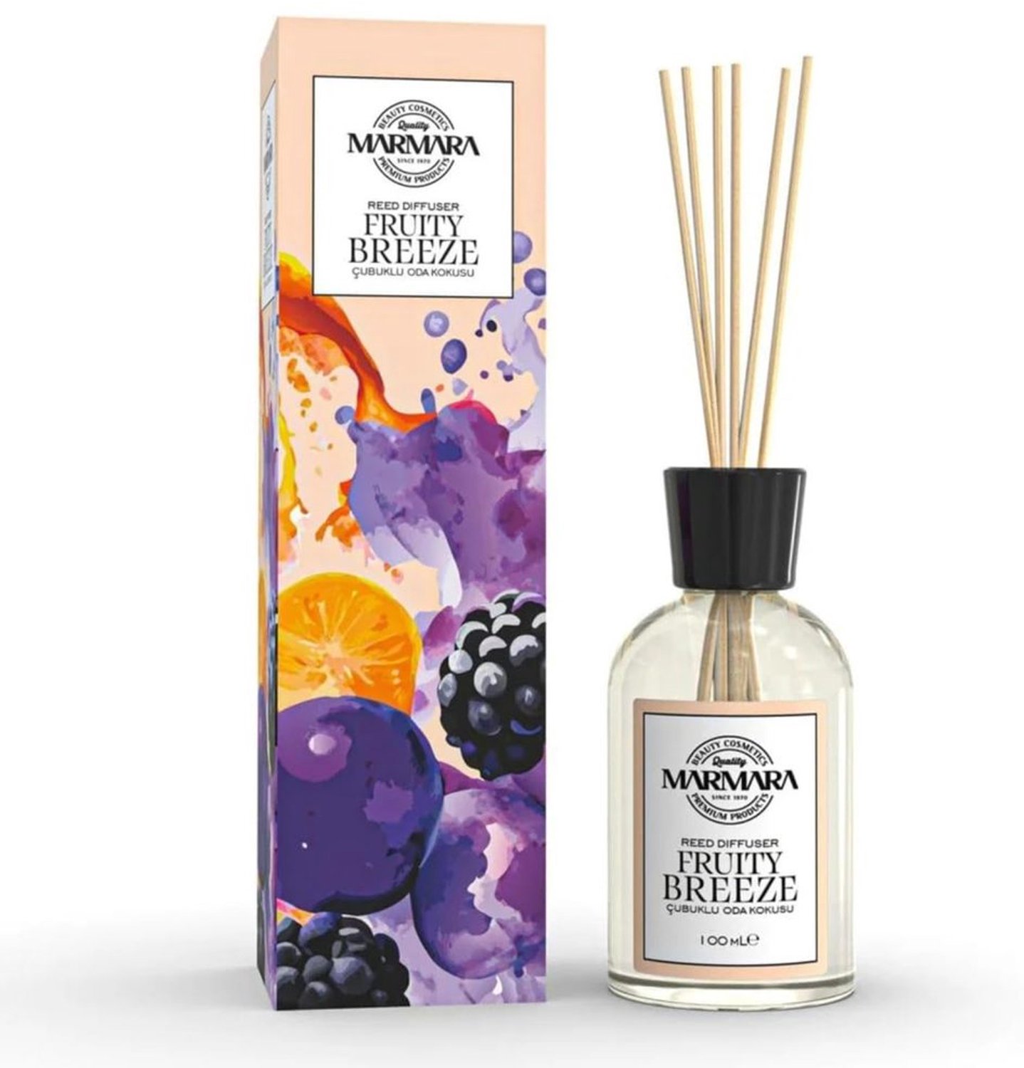 Fruity Breeze Kamergeur met Stokjes 100 ml
