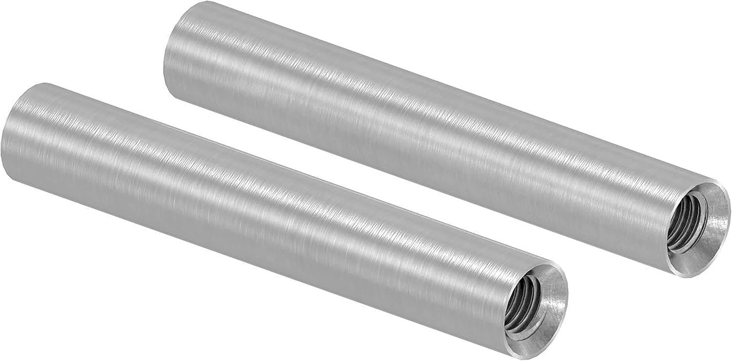 Pin Ø12mm - 75mm roestvrij staal V2A - 2x binnendraad - duurzaam en sterk m-winkel - m-winkel