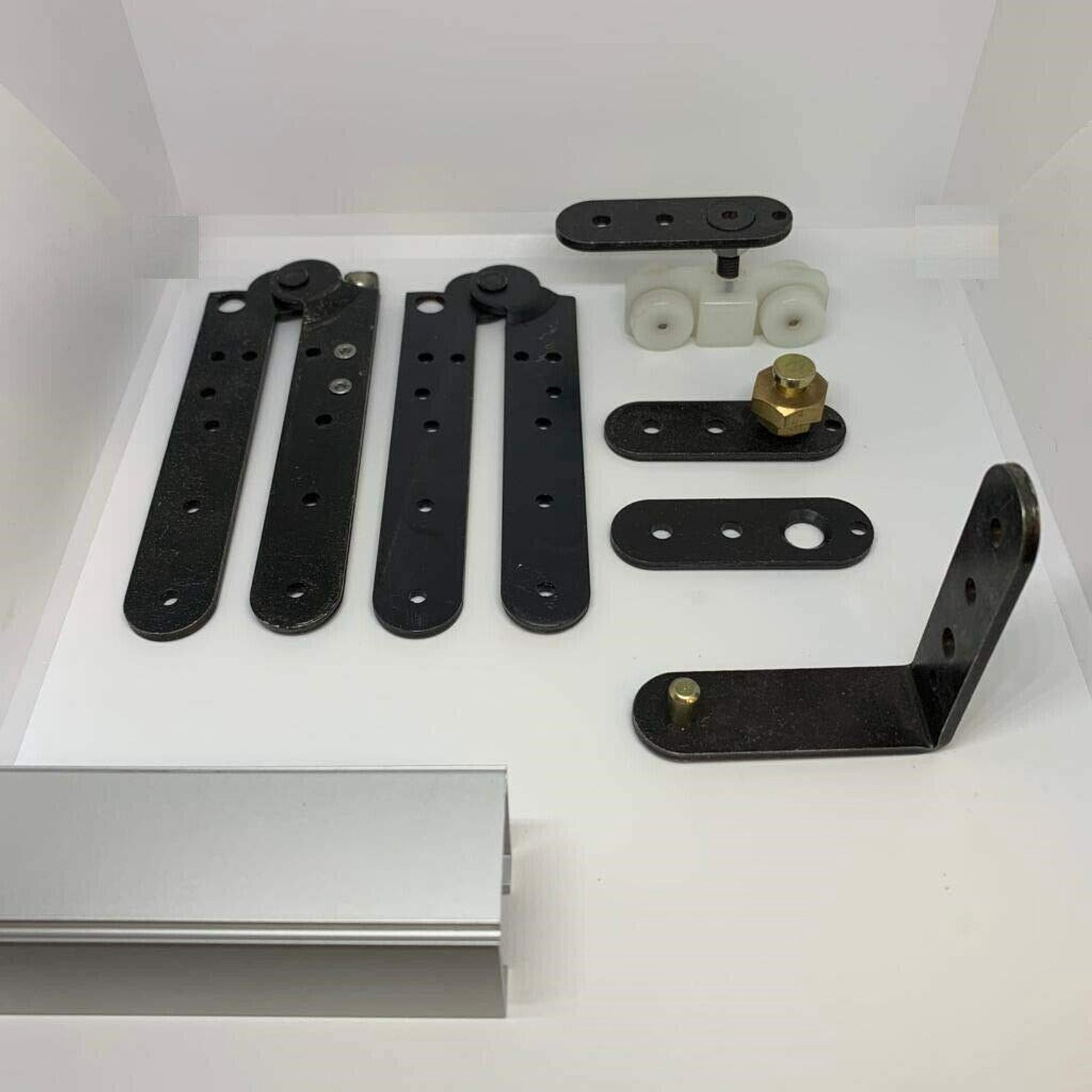 Deuropen set voor boeken - Kleur zilver