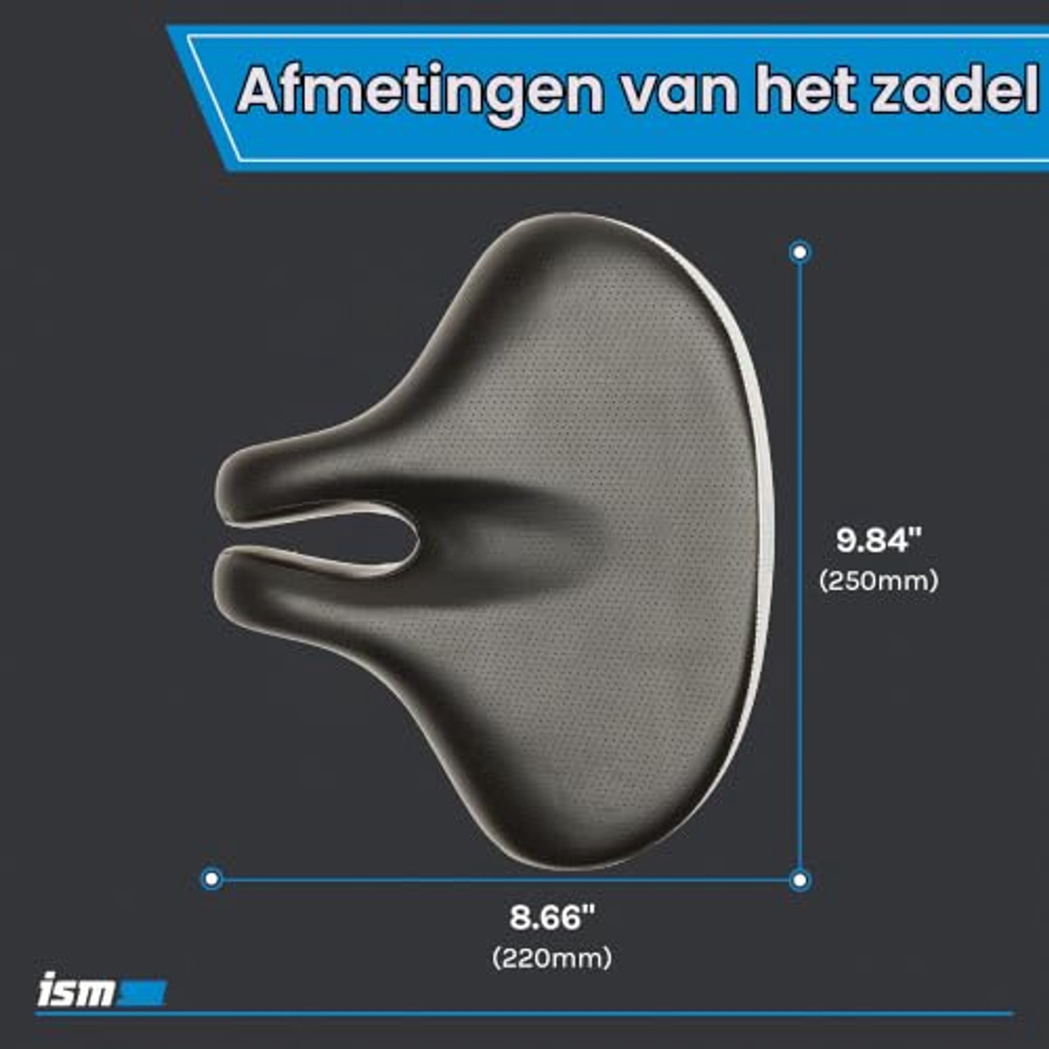 Comfortabele Fietszadel voor Mannen en Vrouwen, Noseless Ontwerp