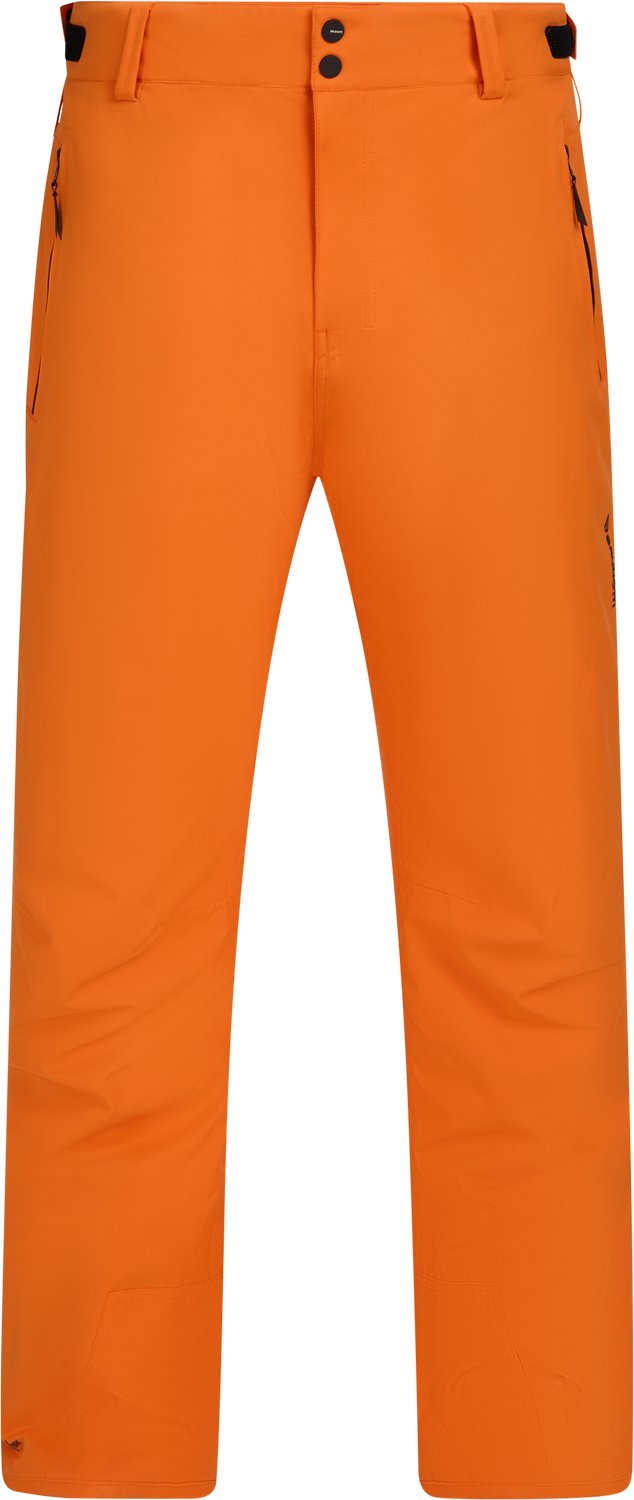 Brunotti Footrail Skibroek Heren Pumpkin Ski Broek Fleece Lining 15K Waterproof Medium Isolation Oranje