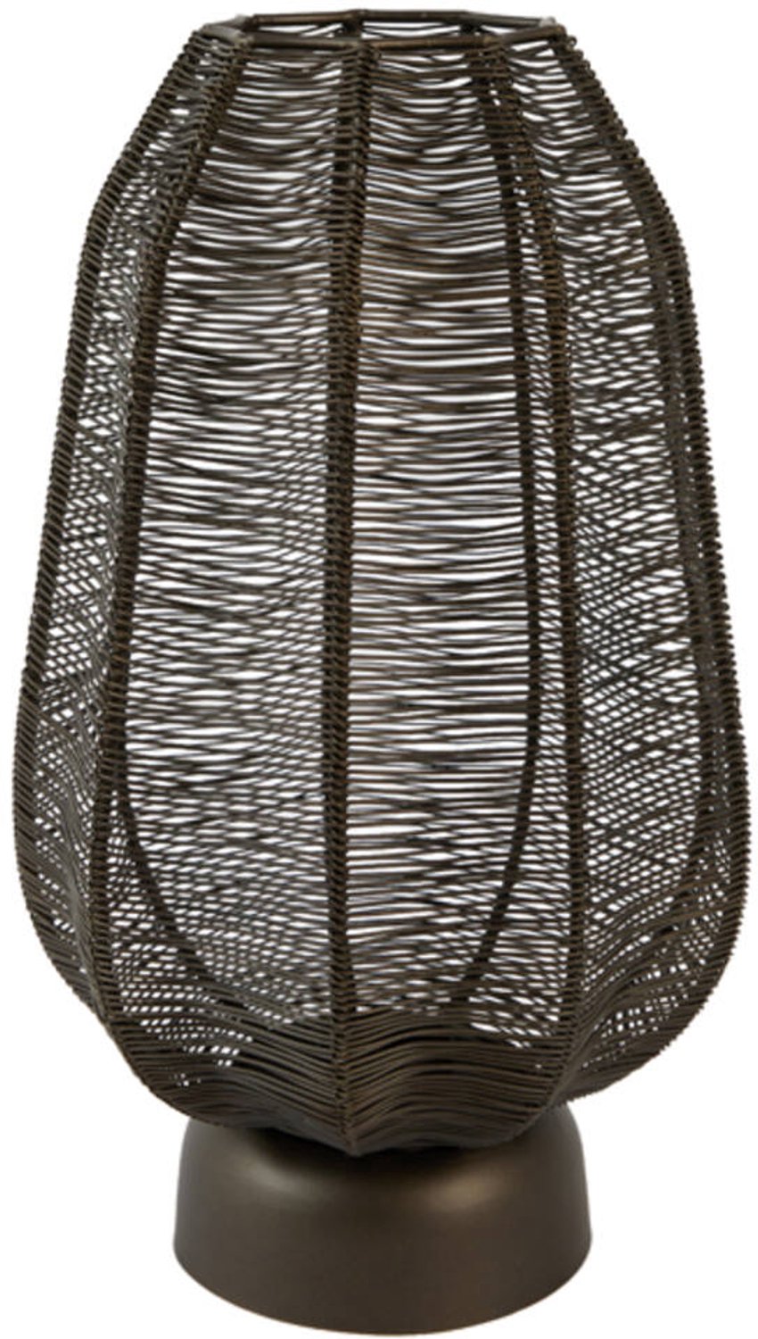 Light & Living Windlicht SAMRET - Bruin - 23x23x38.5 cm