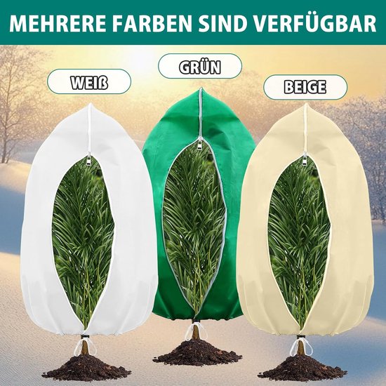 Winterbescherming voor planten 160x240 cm — afbeelding 3