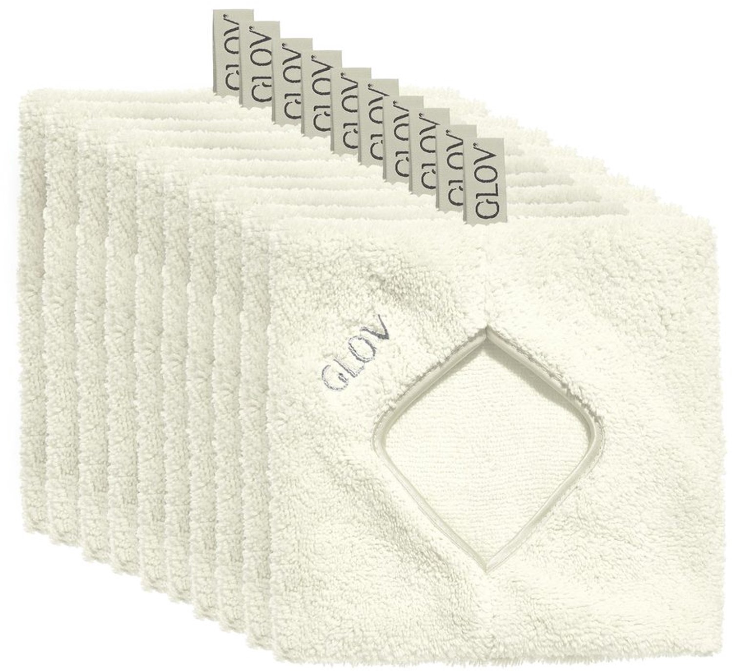 Hypoallergene Microvezel Make-up Remover Handschoenen - 10 Stuks