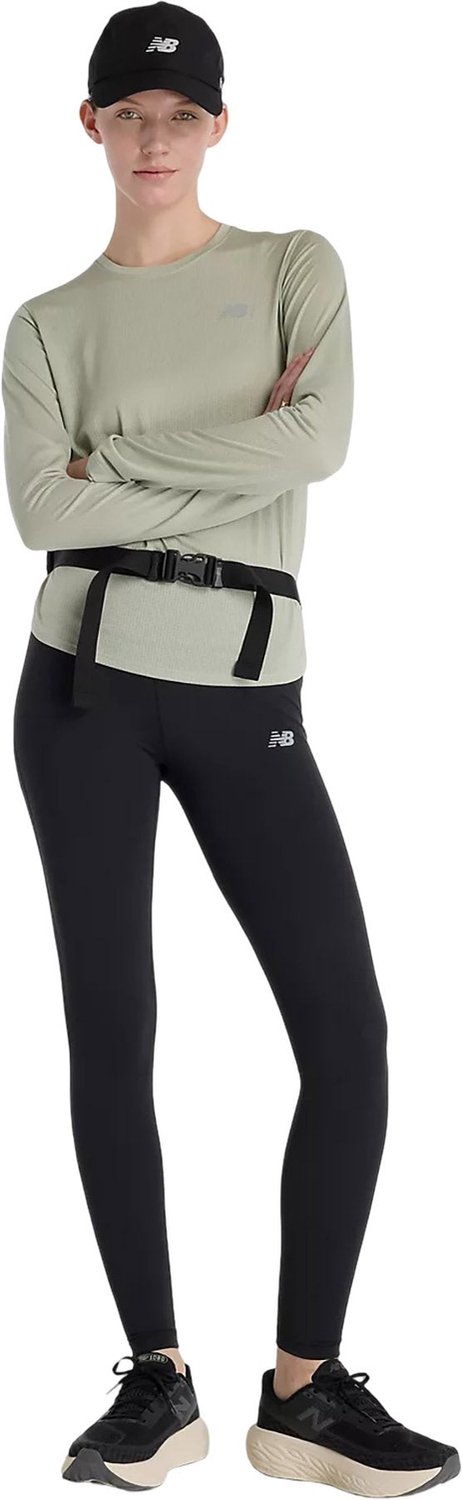 New Balance Athletics Longsleeve Dames Creme