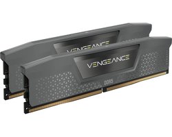 Corsair DDR5 Vengeance 2 x 32 GB 5600 MHz CL 40 Grijs CMK64GX5M2D5600C40 geheugenmodule
