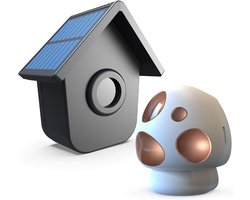 Vantivo® Opritverklikker - Entreemelder - Doorgangsmelder - Beveiliging - Op zonne-energie