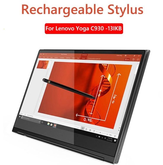 Styluspen Hoge Gevoeligheid - Actieve Styluspen - Aluminiumlegering - 2 Knoppen - Vervanging voor Yoga C930 - 4096 Drukgevoeligheid - Tekenpen — afbeelding 5