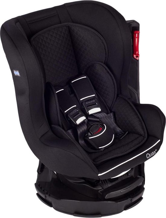 Quax Autostoel Easy Rider 360° Isofix Zwart | bol.com