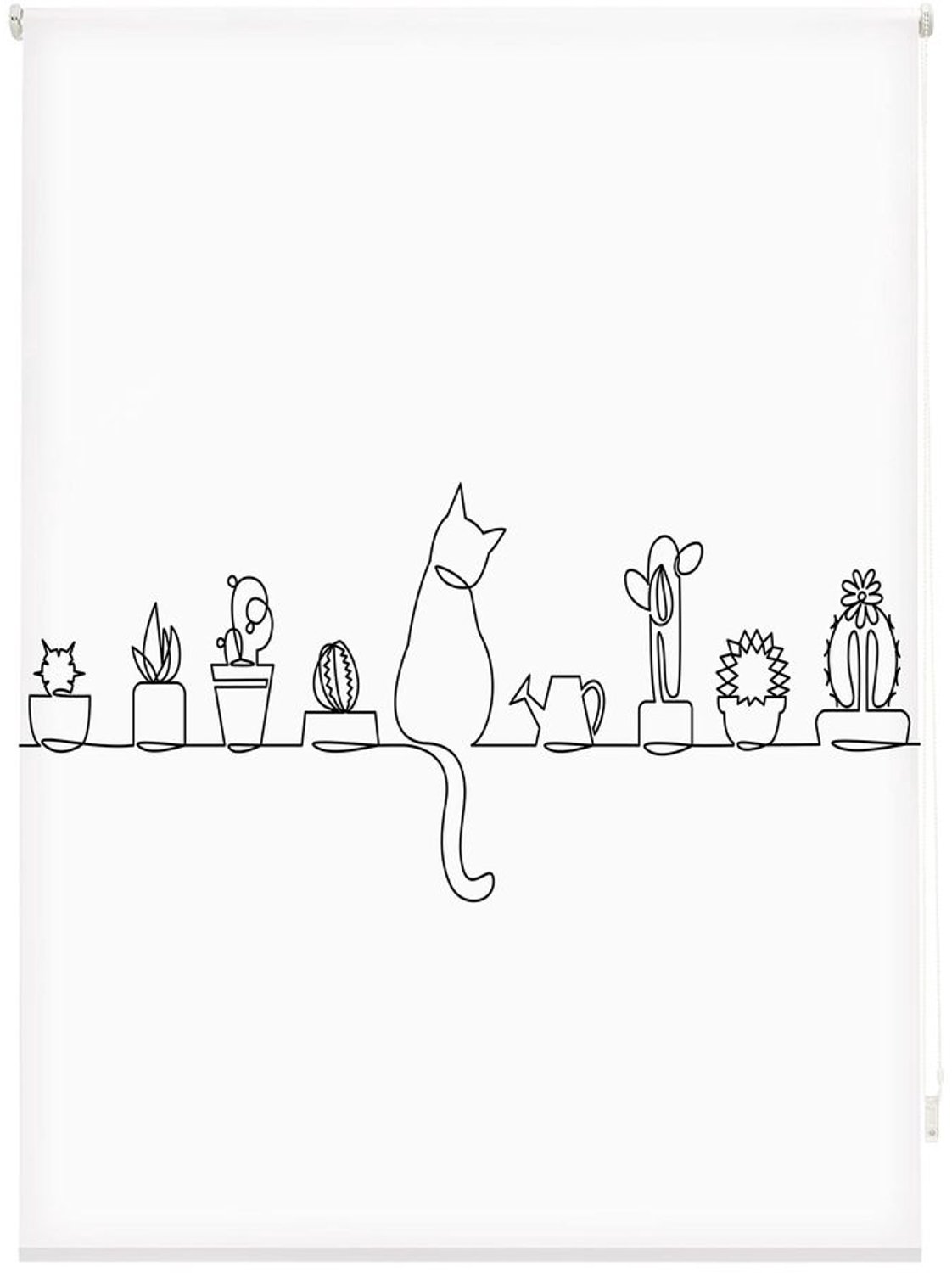 Digitale Keuken Rolgordijn 130 x 180 cm - Translucent met Print