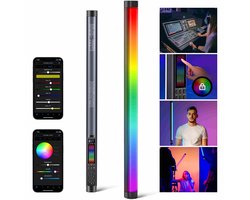 NEEWER TL60 RGB RGBWW LED Light Stick 20W Pixel Tube 2500K-10000K APP/2.4G/DMX 3000mAh