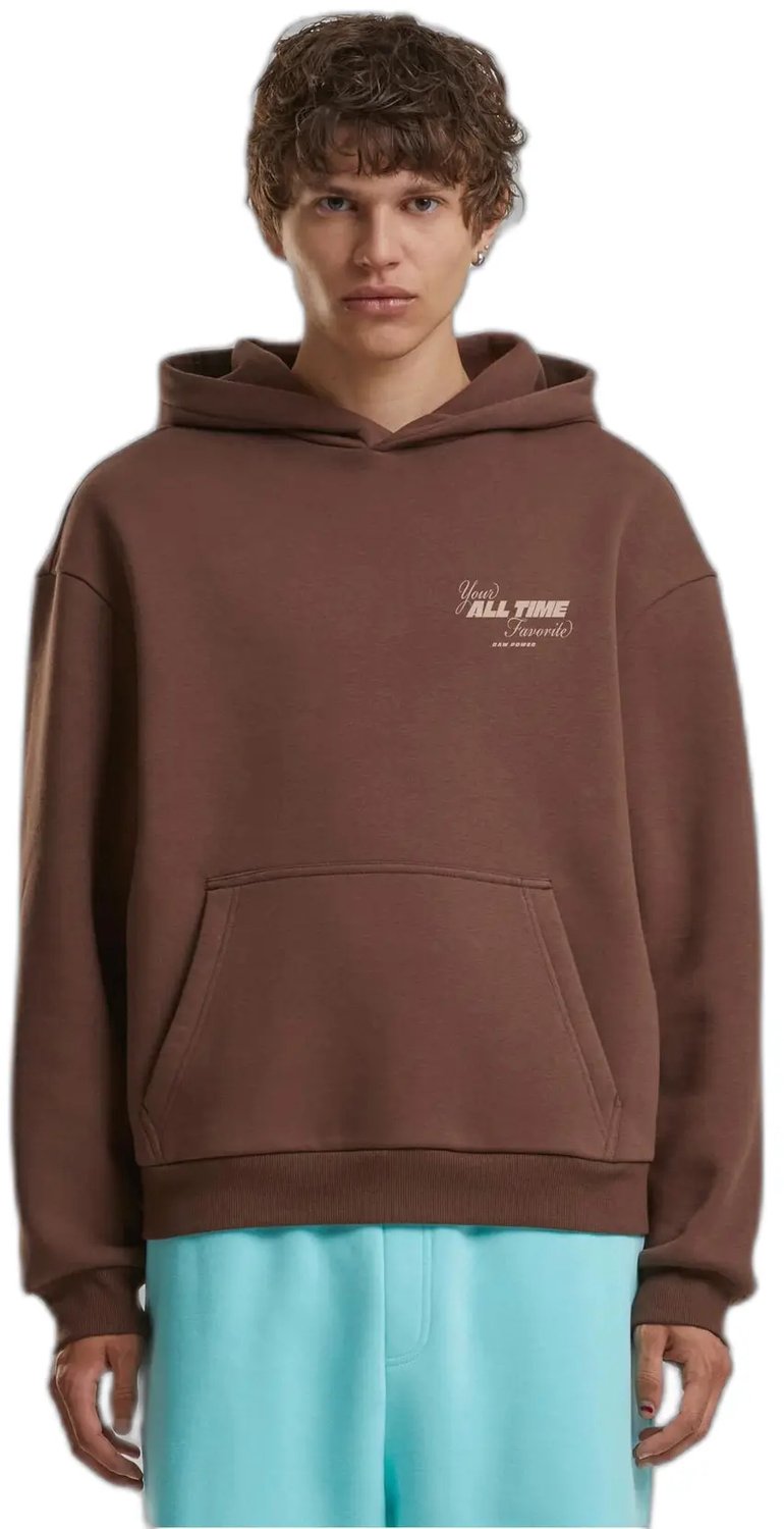Hoodie Mister Tee All Time Favorite Chocolatebrown