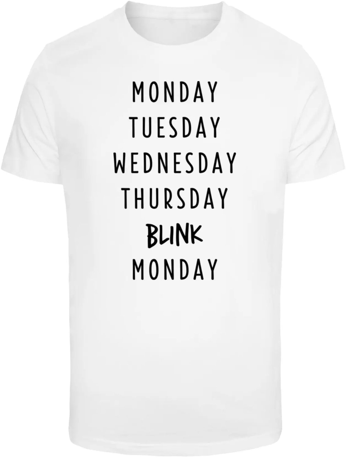 T-shirt Mister Tee Blink Wit