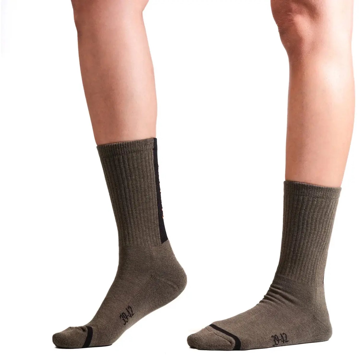Sokken Palladium Jacquard 1 Mid Donkergroen