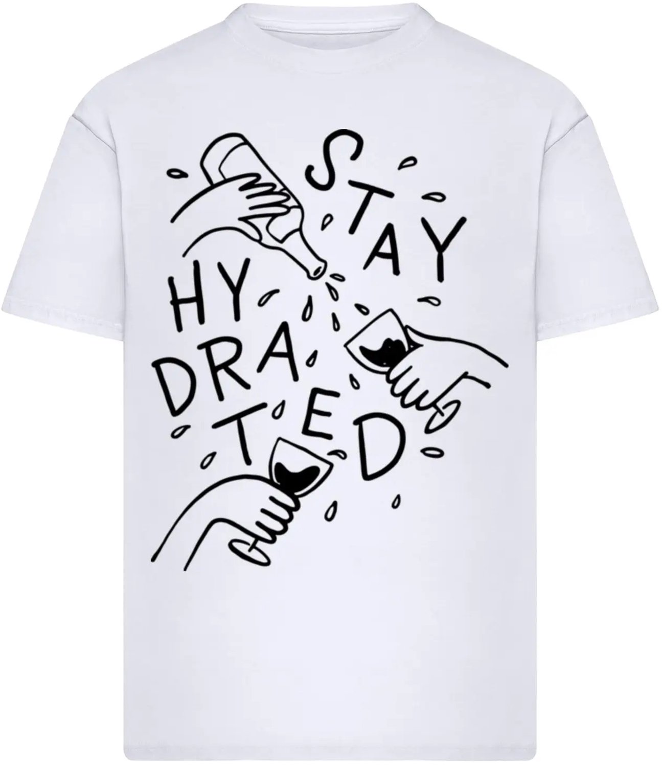 Oversized T-shirt Mister Tee Stay Hydrated Wit