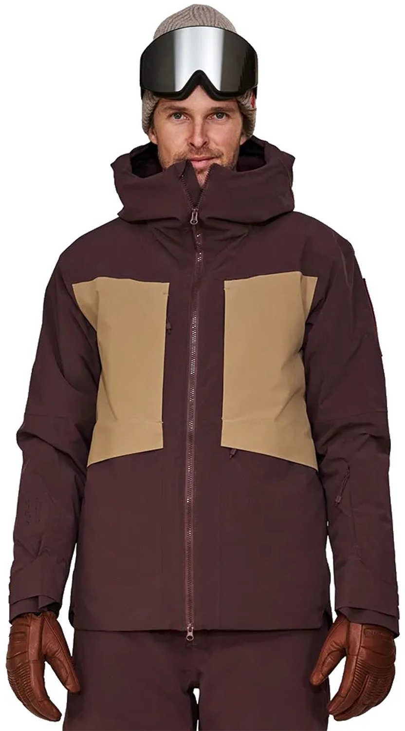 The Mountain Studio 3l Hybrid Shell Insulated Jas Man Fudge / Otter