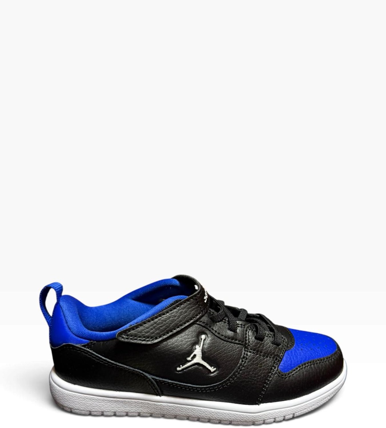 Jordan Court Connect low Sneakers Jongens – Leer Doos Zonder Desksel! Zwart