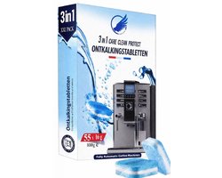 Ontkalkingstabletten Koffiemachine – 55 stuks – Universele Ontkalker Jura, Siemens, Philips, Krups & meer