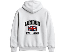 London Hoodie – LONDON ENGLAND – Reizen Outfit – Unisex Hoodie voor Dames & Heren – Souvenir Cadeau