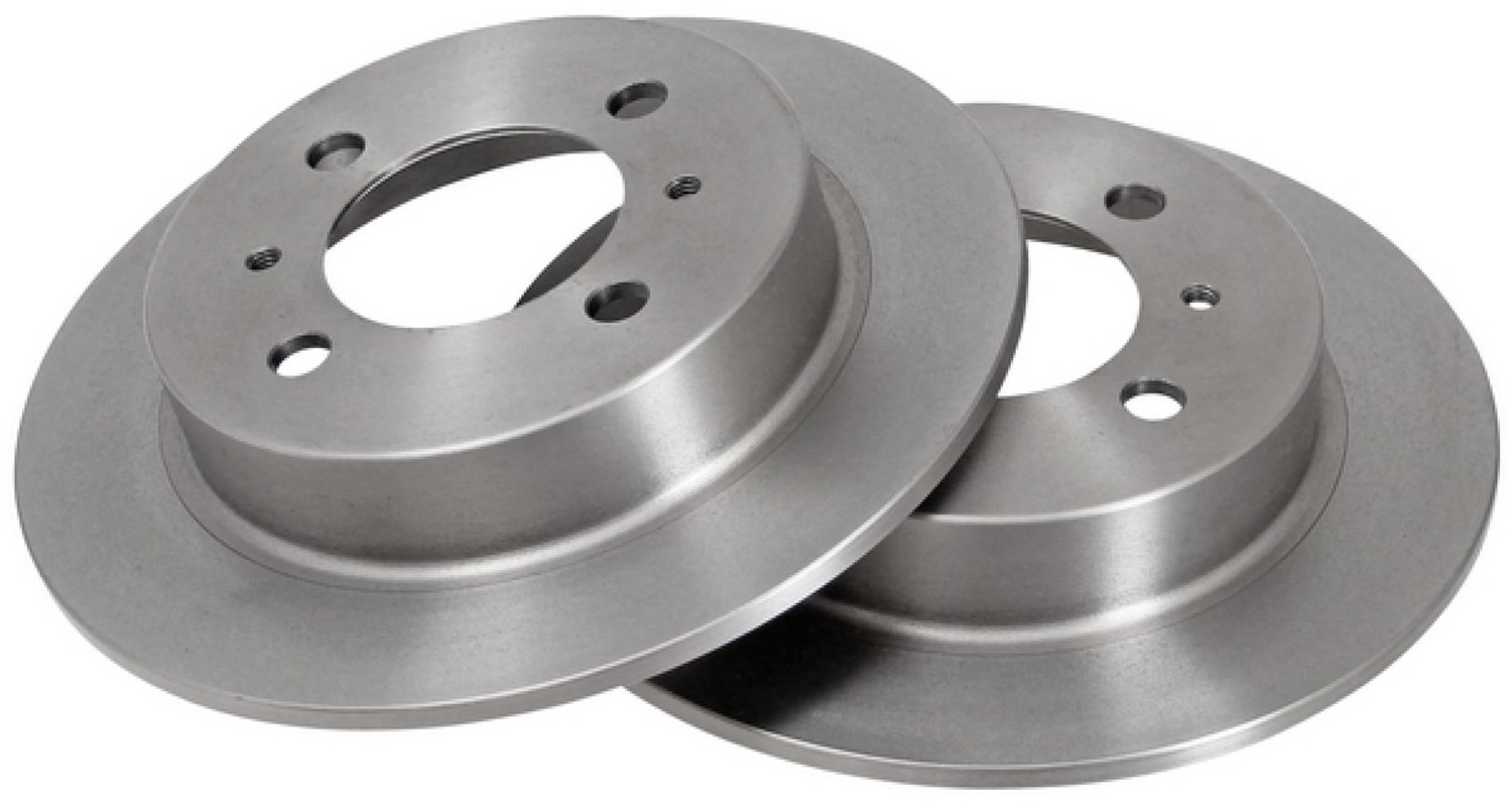 A.B.S. 16212 Remschijven achter, set van 2 - Nissan Almera - 234 mm - massief