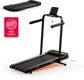 Moov Walk Plus Loopband Inklapbaar met Helling 15% - Walking Pad - Opvouwbare Wandelband - Treadmill 1-8 km/u - Incl. Accessoires