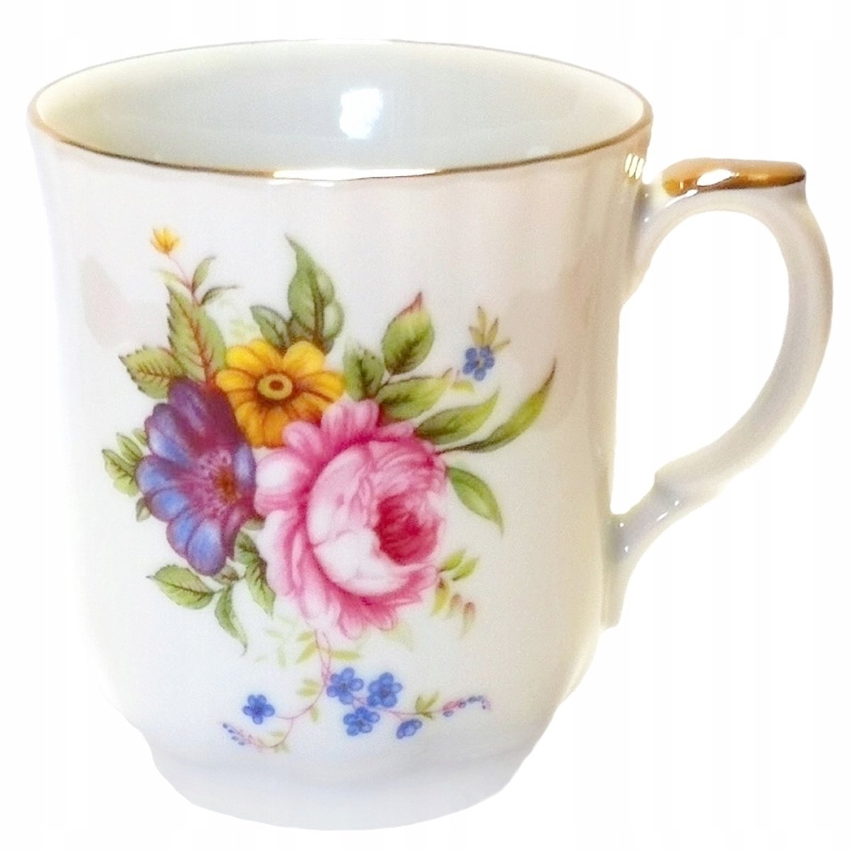 Malcer Iwona Mok 300ml - Porselein, met de hand gemarkeerd