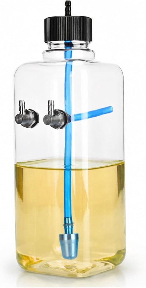 Transparante kunststof brandstoftank voor RC-vliegtuigen - 1000ml brandstofreservoir, modelaccessoires en onderdelen voor afstandsbediening