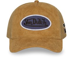 Von Dutch Mesh Cap Fur Yellow