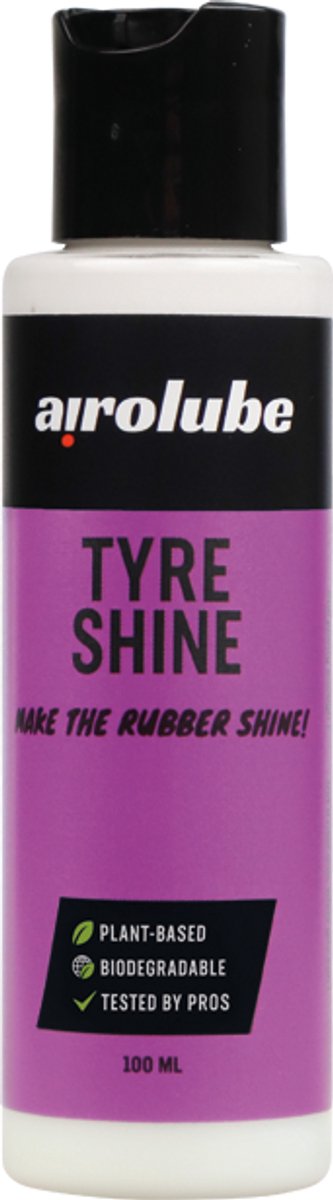 Airolube Tyre Shine - 100ml | Banden Zwart Herstellen - Bandenglans - Autobanden Verzorgen / Milieubewuste Keuze / Plantaardige Formule