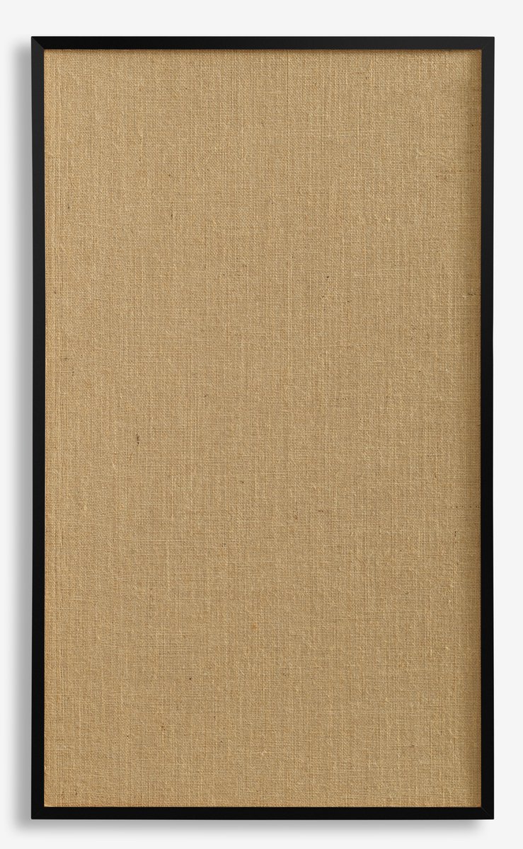 Naga - Prikbord - 100 x 60 cm - Jute met Zwarte Omlijsting - NA-13311