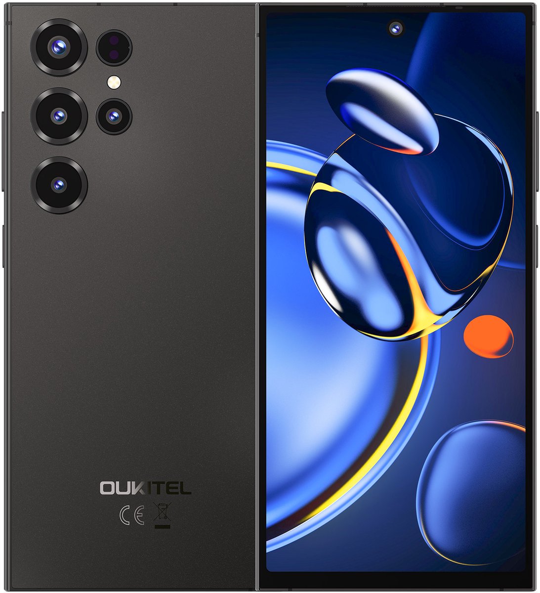 OUKITEL C67 Smartphone 24GB RAM-256GB ROM-6.73 inch 120HZ HD-64MP Camera-Android16-GPS-4G