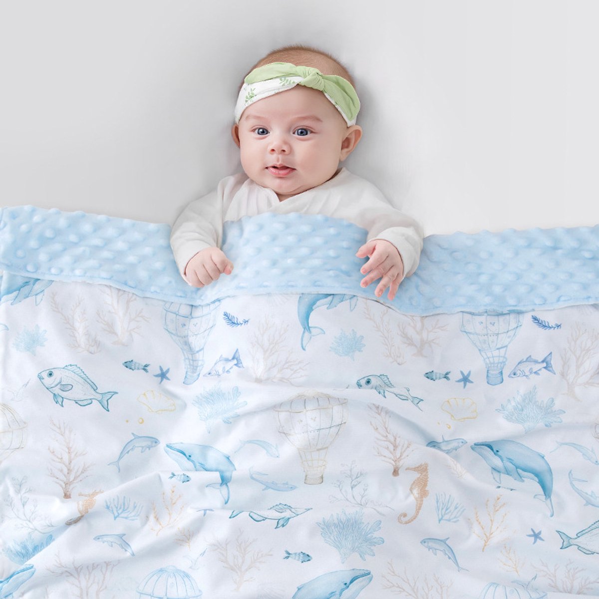 Babydekens, slaapdekens, dekens voor pasgeborenen, dekens voor airconditioning-Stijl 8-76*101cm