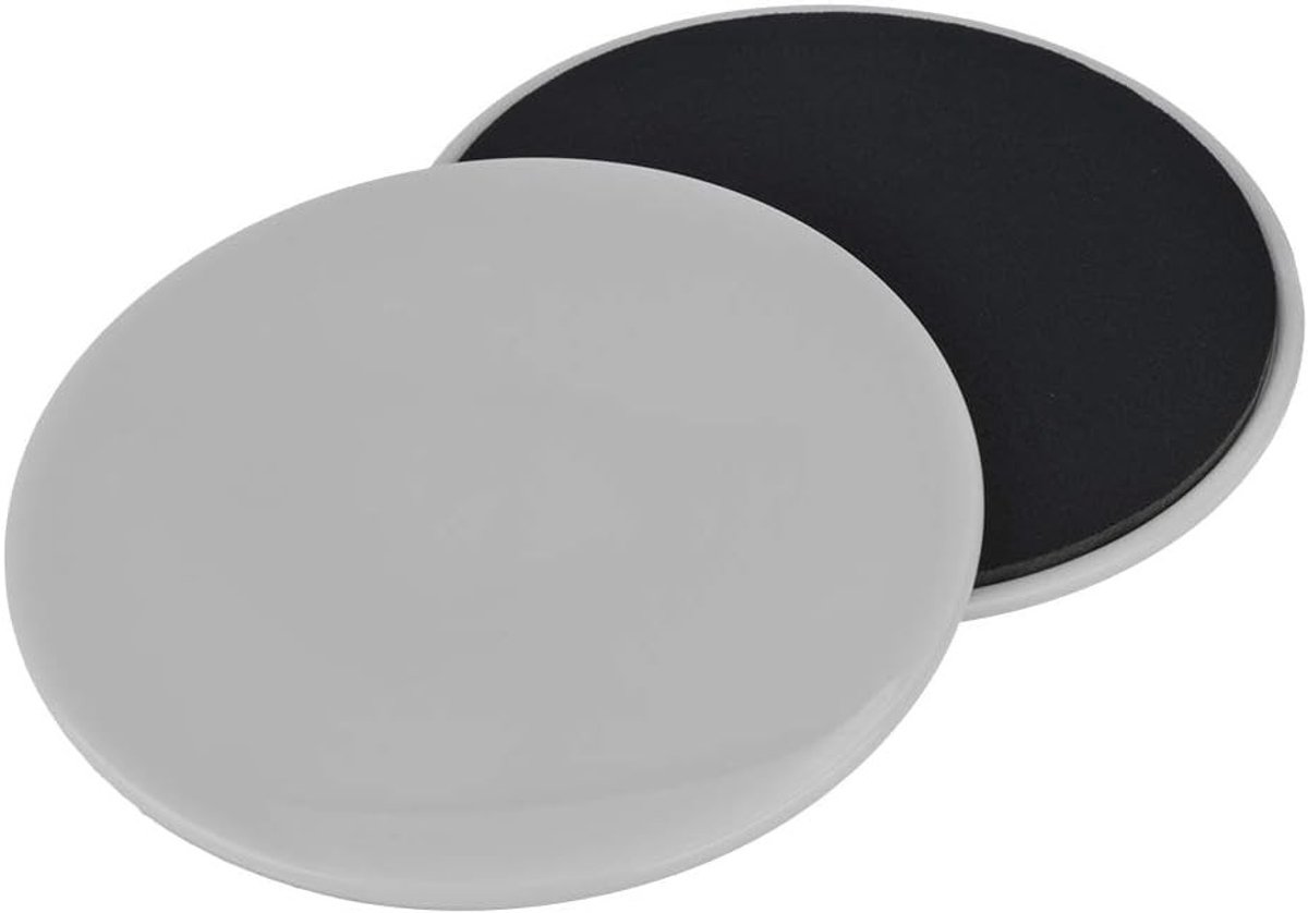 2 Stuks Glijdende Schijven voor Core Training, Fitness Sliders voor Thuis Gym, Ideaal voor Yoga en Pilates Oefeningen