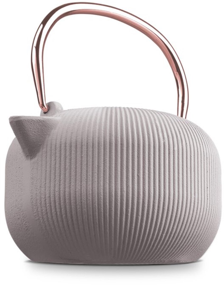 Berlinger Haus Theepot met RVS Filter - Gietijzer Taupe - 1 Liter