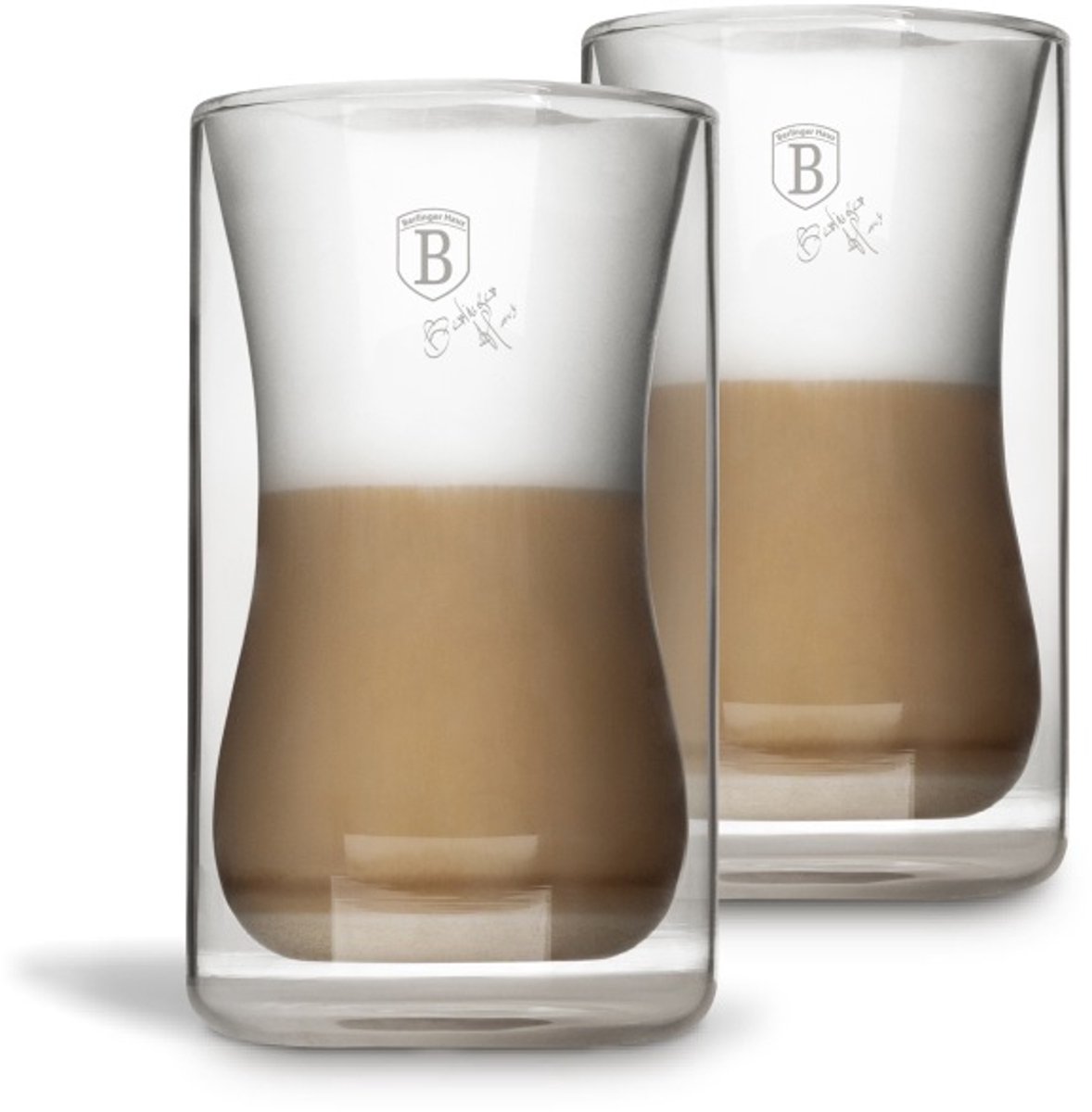 Cappuccino-glazen, set van 2 stuks, 270 ml