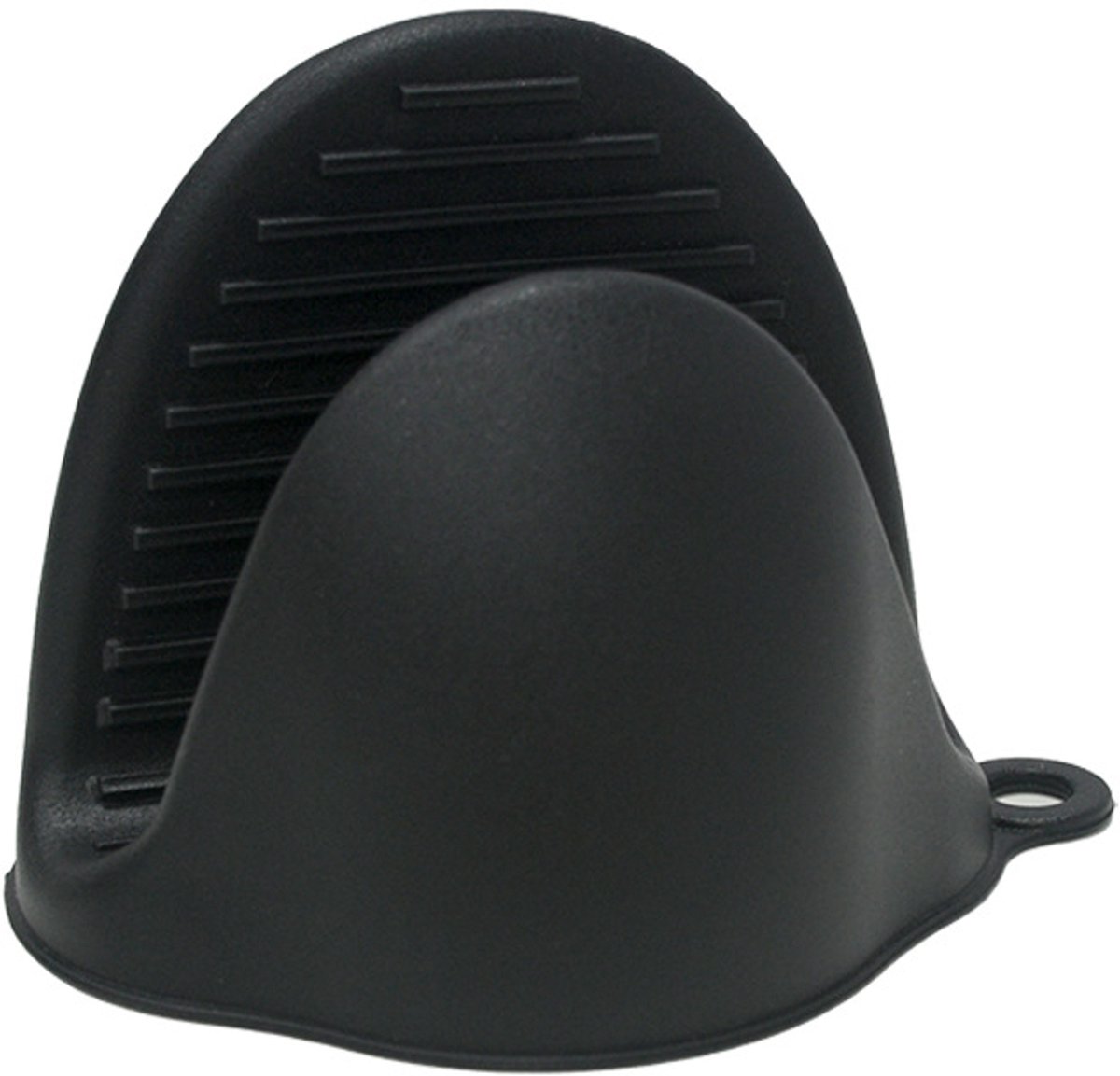 Hittebestendige handschoenen – set van twee – minimalistisch, effen kleur – bestand tegen hoge en lage temperaturen, veilig en stabiel – siliconenmateriaal, antislip en slijtvast – 10 x 8,5 x 8 cm