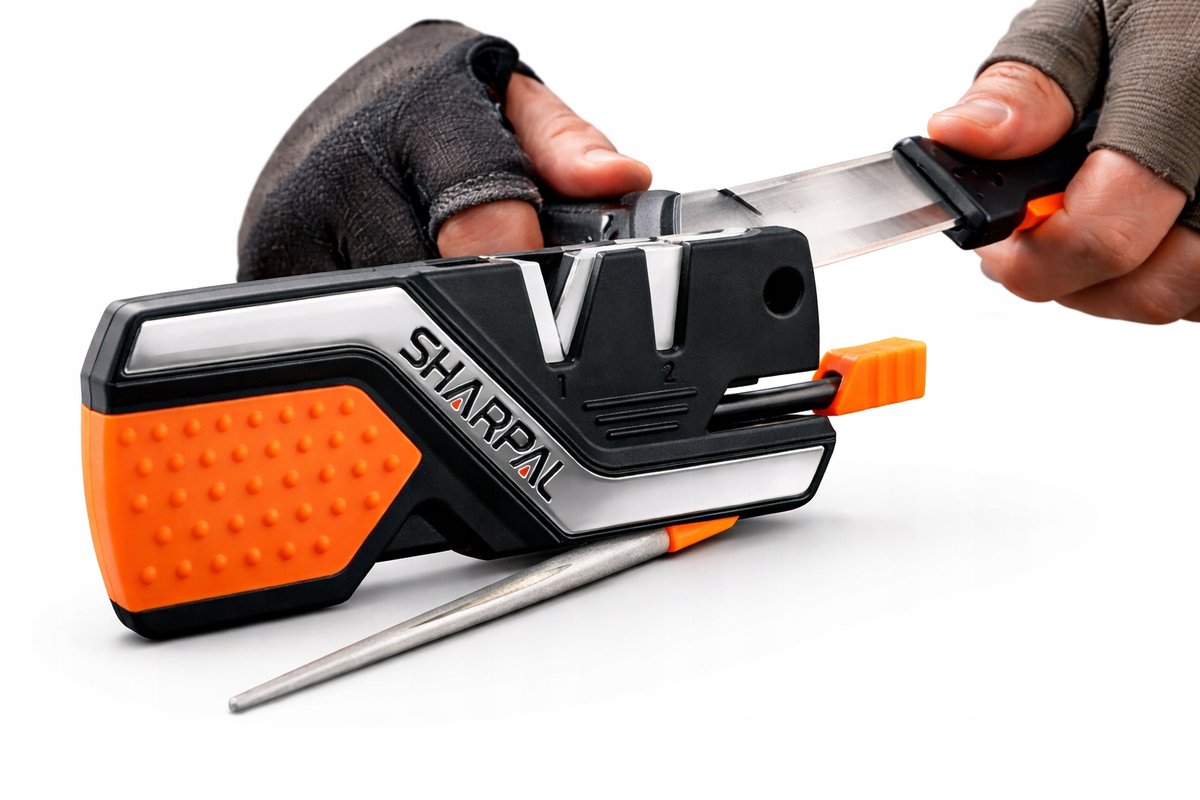 Sharpal 101N 6-in-1 Diamant Messenslijper & Survival Tool
