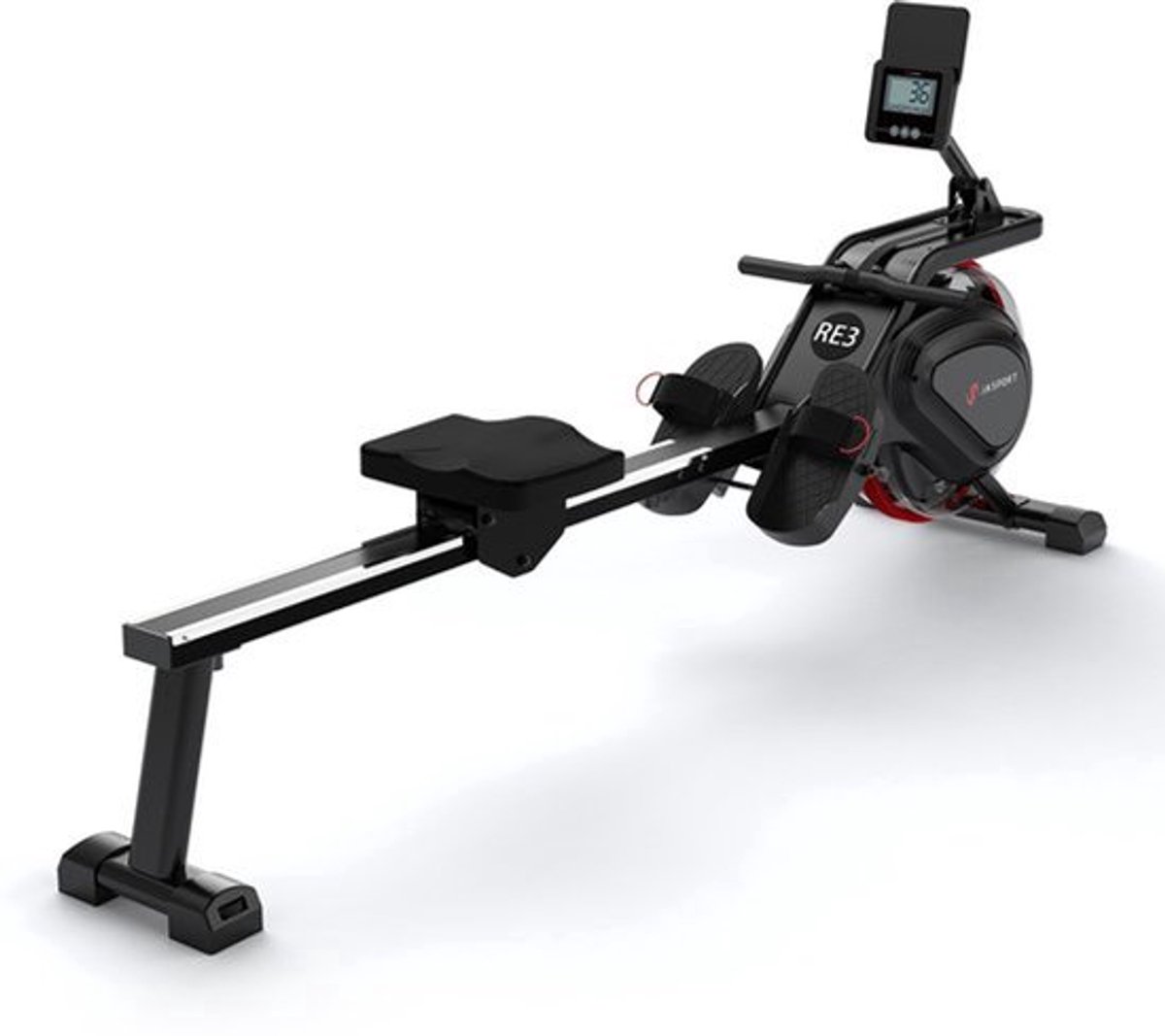 Roeitrainer Waterweerstand - 14L Waterreservoir Bluetooth LCD - 12-Bladige Roeischop - 31.5 kg Gewicht - Voor Thuisgebruik