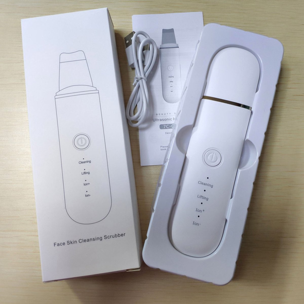 Ultrasonic Facial Cleanser - Ultrasonic Peeling Instrument