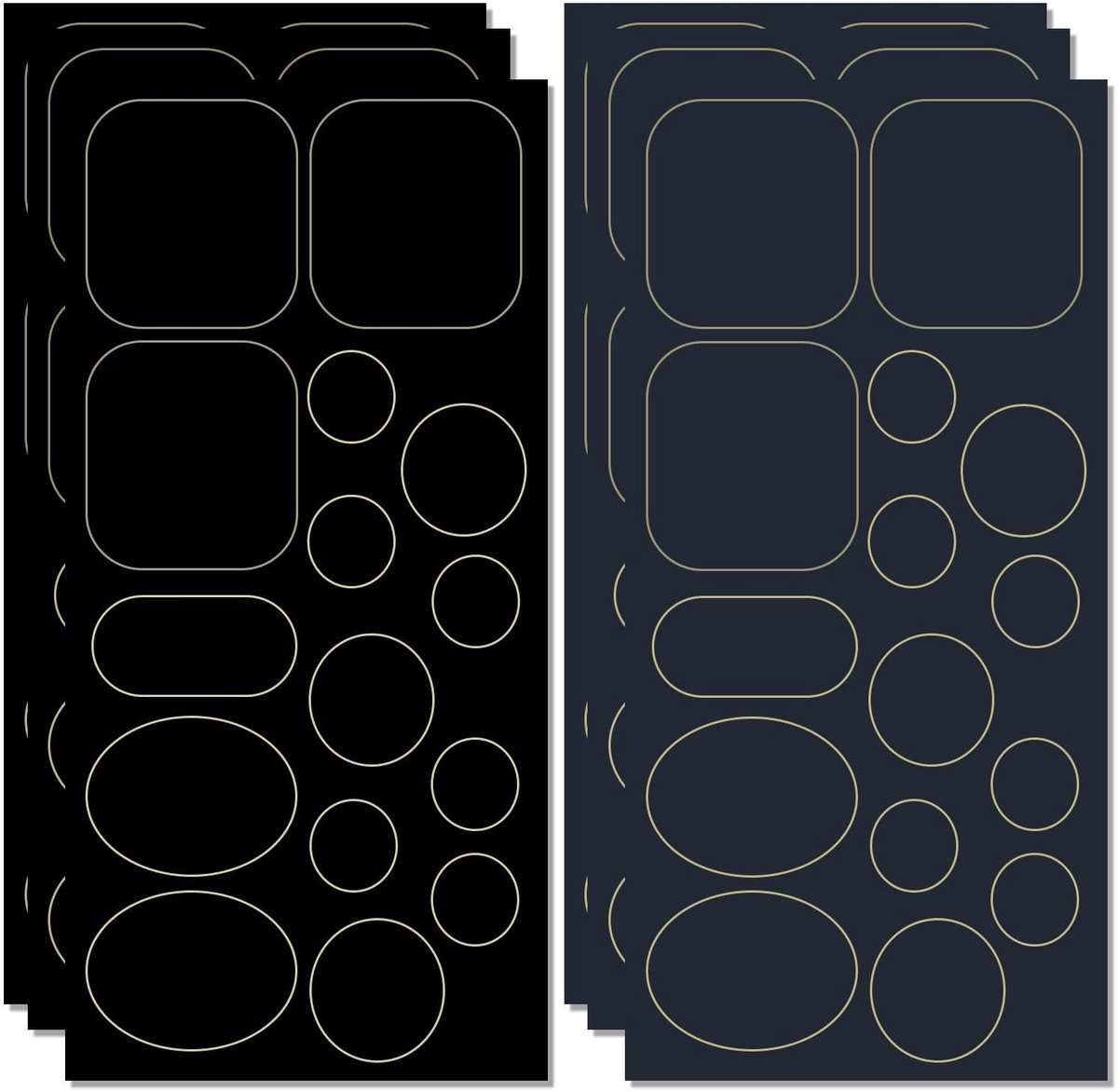 96 Stuks Herstel Patches voor Donsjassen, Tenten en Luchtbedden - Reparatie Kit voor Jassen en Slaapzakken