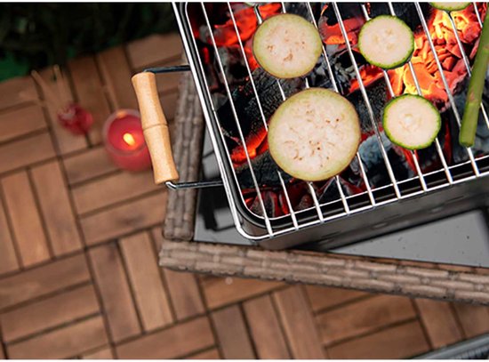 Barbecue Draagbare Met handvatten Ijzer (20,5 x 20,7 x 32 cm) van BBQ Classics — afbeelding 4