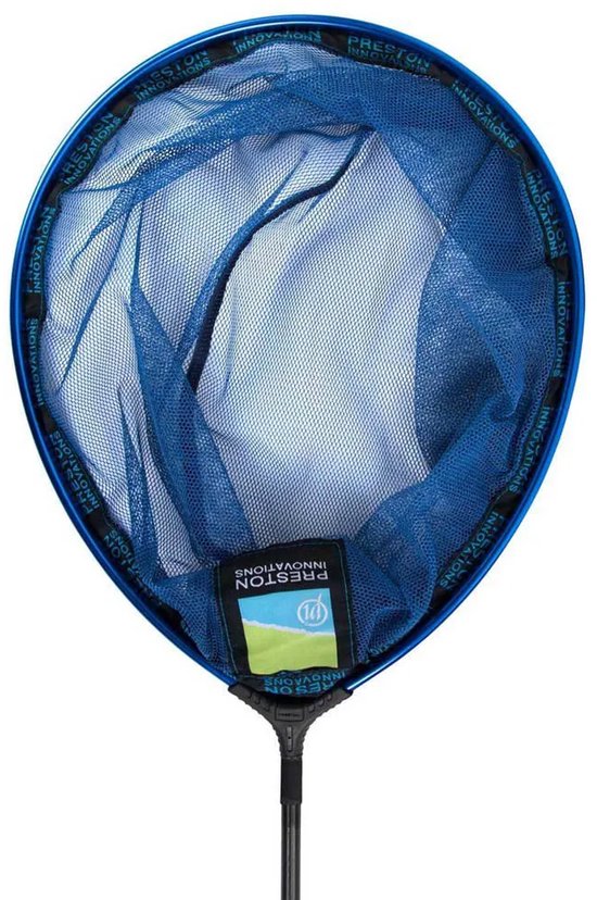 Preston Latex Hair Mesh Landing Net - 16inch - Schepnet - Blauw van Preston — afbeelding 2