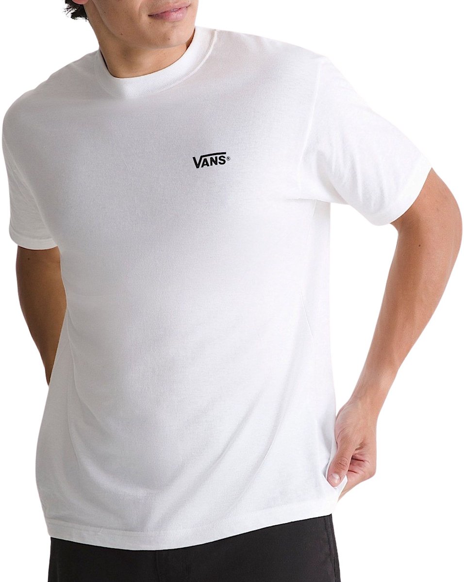 Vans New Left Chest SS Shirt Heren Wit